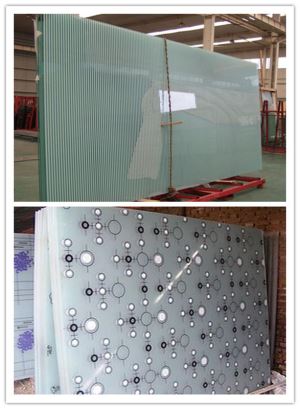 Μεταξωτό σκληρυμένο γυαλί για αρχιτεκτονική