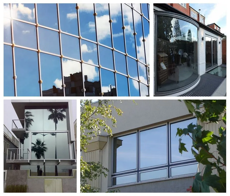 reflective glass applications