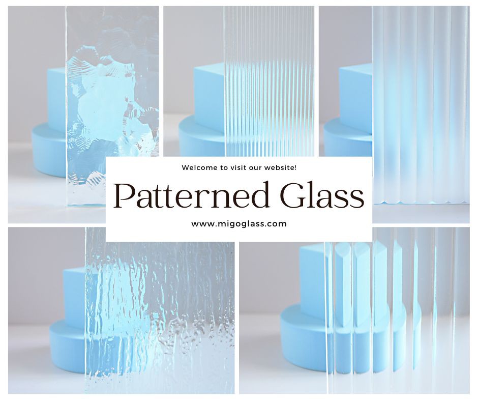 Types of textured glass at MIGO Types of textured glass at MIGO