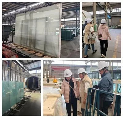 Πελάτης στο εξωτερικό επισκέπτεται το εργοστάσιο MIGO GLASS, Ενίσχυση Στρατηγ...