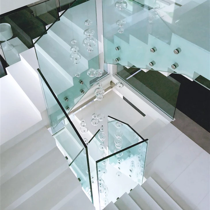 Laminated glass railings Laminated glass railings