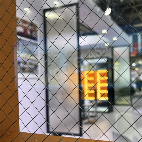 Γυαλισμένο γυαλί με διαμάντια