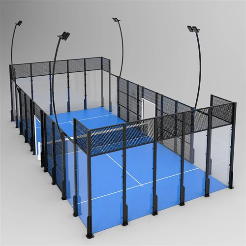 Δομές γυαλιού Padel Court