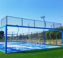 Padel Court Soundproof Glass